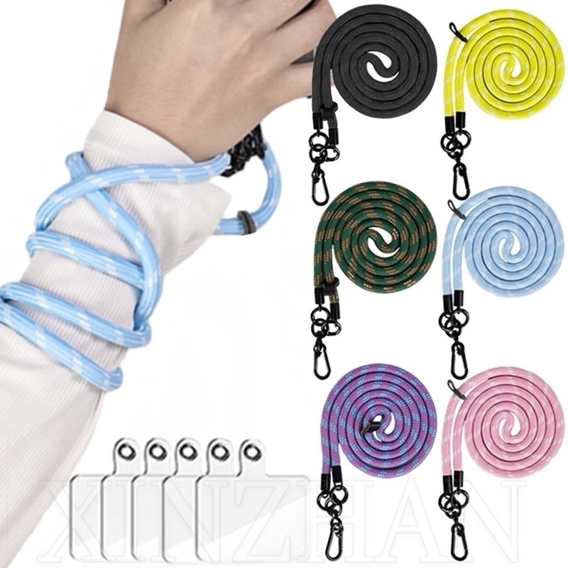 สายคล้องข้อมือ แบบหนา ปรับได้ หลายแบบ ถอดออกได้ ป้องกันการสูญหาย สําหรับห้อยโทรศัพท์มือถือ – โปรปัง
