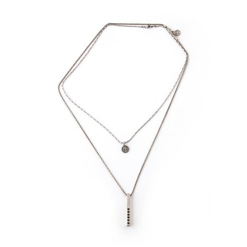 ชุดสร้อยคอเงินโบราณ สองชุด SVN-140