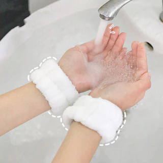 ที่คาดผมและสายรัดข้อมือไมโครไฟเบอร์นุ่ม เหมาะกับล้างหน้า ออกกำลังกาย ใช้ซ้ำได้ ทนทานและสะดวก