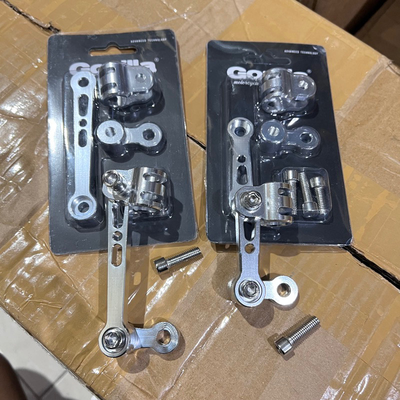 CNC ด้านหน้า BRAKE HOSE MOUNT UNIVERSAL ด้านหน้า BRAKE HOSE BRACKET กอริลลาวันสปอร์ต