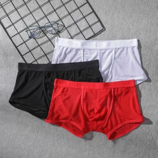 พร้อมส่งBoxer กางเกงในบ๊อกเซอร์ ผ้านิ่มตาข่ายใส่สบาย ไม่อึดอัด ระบายความร้อนได้ดี แห้งไว รับประกันความนิ่ม CN4-001