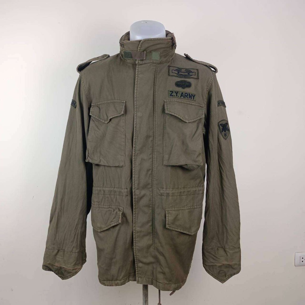 D789📌 เสื้อทหาร M65 (งานเอกชน) อก 46 (อ่านรายละเอียดด้านล่างให้ครบ)
มือ2 สภาพดี