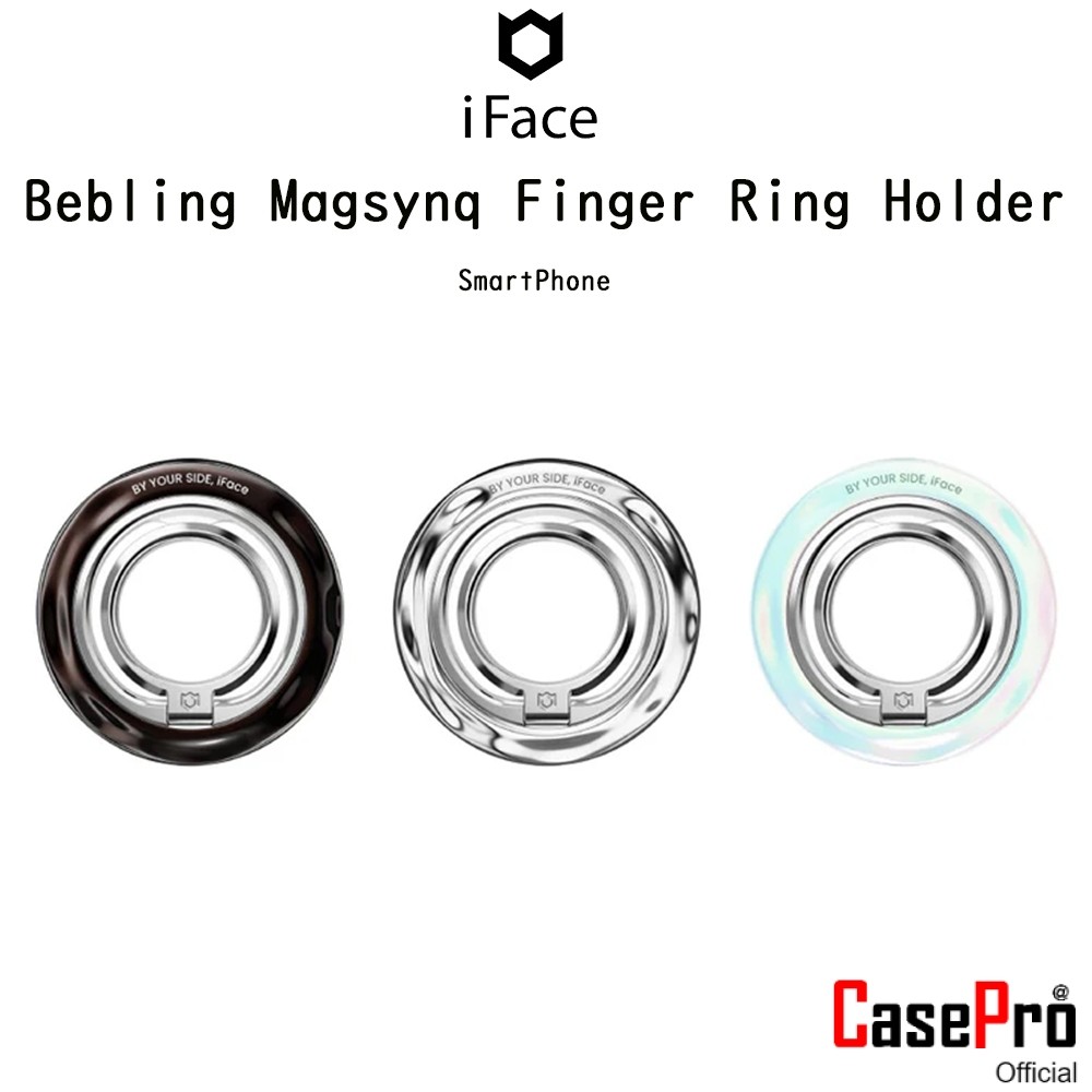 IFACE Bebling Magsynq Finger Ring Holder แหวนคล้องนิ้วและขาตั้งSmartphoneเกรดพรีเมี่ยมจากเกาหลี สำหร