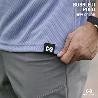 ถูกชัวร์ไม่มั่วนิ่ม เสื้อโปโล WARRIX WA-3329 WA-PLA029 คอจีน BUBBLE II แท้100%