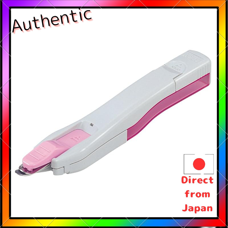 Max Remover Stapler with Needle Storage for No. 10 Staples - Available in Blue and Pink