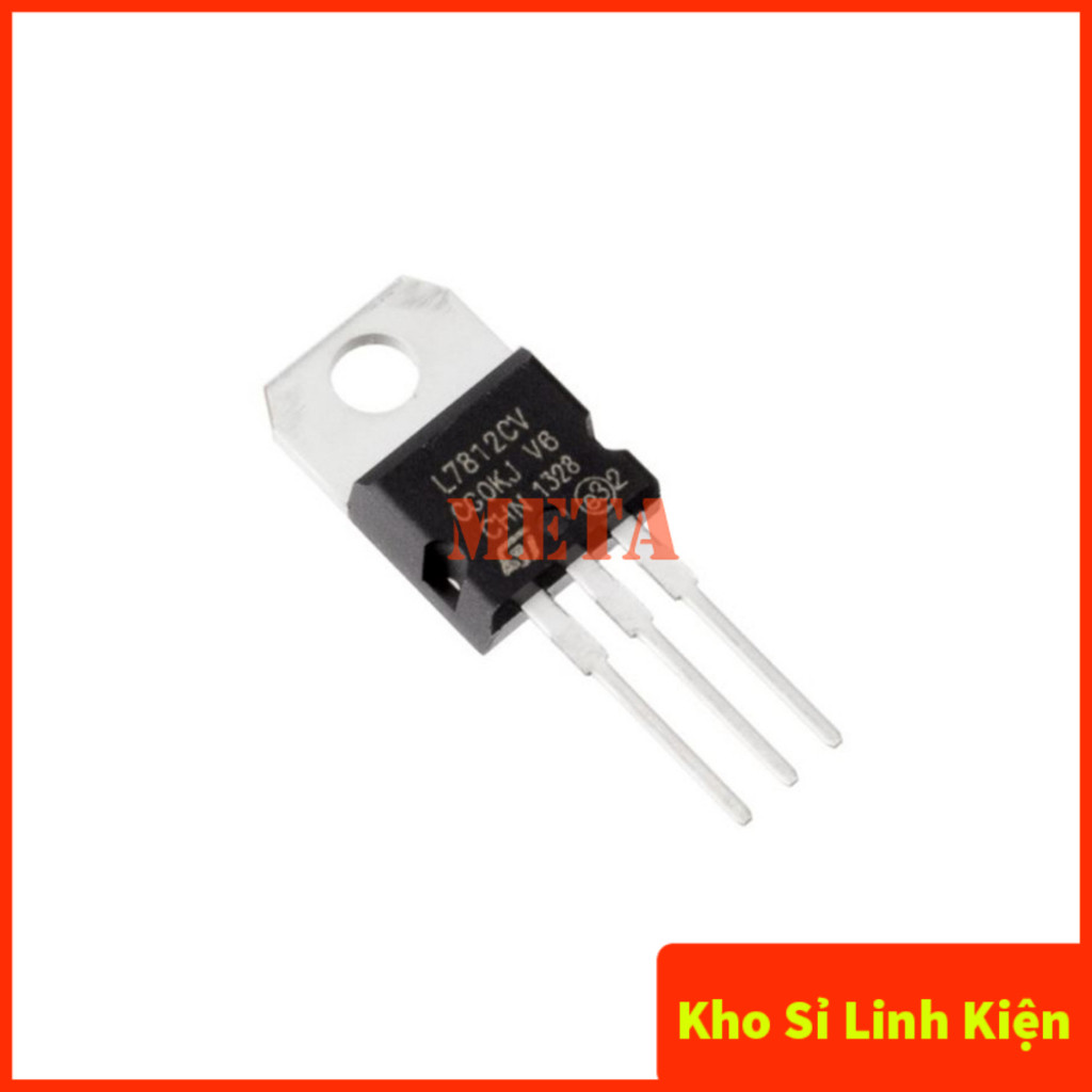 ตัวควบคุมแรงดันไฟฟ้า IC 12V 7812 L7812 L7812CV LM7812 7812CV 1.5A TO-220 Pins