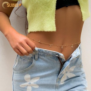 Sukaa สายโซ่คาดเอว เซ็กซี่ ฤดูร้อน เทศกาล เครื่องประดับร่างกาย