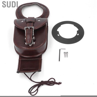 Sudi Motorcycle Fuel Tank Bag Cover Artificial Leather  Brown Replacement for Benelli Leoncino 500 BJ500