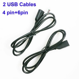 อะแดปเตอร์สายเคเบิ้ล USB 75 ซม. สําหรับ Android Stereo 2 ชิ้น