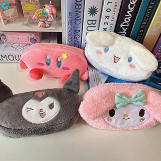 Isita กระเป๋าเครื่องสําอาง กระเป๋าปากกา ความจุขนาดใหญ่ ลาย Cinnamoroll Kirby Kawaii สําหรับเด็กนักเรียน สํานักงาน