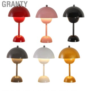 Granty Table Lamp  Minimalist 3 Color Light Metal Lampshade Dimmable for Reading Bars