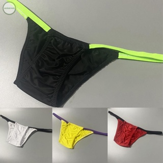 GORGEOUS~Classic Solid Color Male Bikini Briefs Stylish and Comfortable Underwear for Men