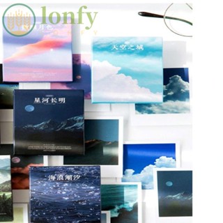 Lonfy สติกเกอร์ดวงจันทร์ ดาวเคราะห์ ดาวเคราะห์ หลากสี 4 กล่อง DIY