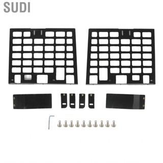 Sudi Modular Storage Panel Practical Nonfading Aluminium Alloy Rustproof Rear Window Side Racks Multifunction for Car