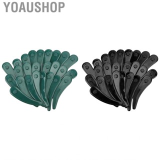 Yoaushop Plastic Mower Blades Flexible Lawn  for Working