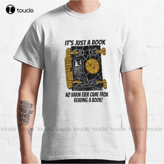 ใหม่ เสื้อยืดผ้าฝ้าย พิมพ์ลาย the Book of the Dead Classic Tcamisa สําหรับผู้ชาย XS5XL