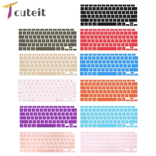 Tcuteit ฟิล์มป้องกันคีย์บอร์ดโน้ตบุ๊ก สําหรับ Apple MacBook Air 13 นิ้ว A2179