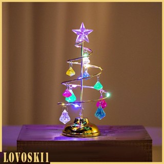 [Lovoski1] จี้อะคริลิค Kerstboom Kleurrijk Licht