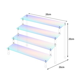 [mibum01eb] ชั้นวางของอะคริลิค สําหรับตั้งโชว์เครื่องประดับ ฟิกเกอร์
