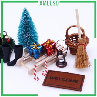 [Amleso] โมเดลตุ๊กตาจิ๋ว สเกล 1/12 อุปกรณ์เสริม สําหรับตกแต่งบ้านตุ๊กตา