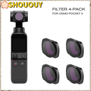 Shououy ฟิลเตอร์เลนส์กล้องโพลาไรเซอร์ สําหรับ DJI Pocket 2 DJI Pocket 2