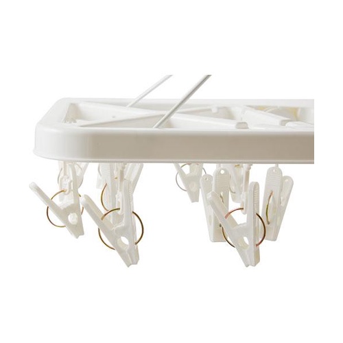 NITORI ราวหนีบผ้า พับได้ 24 ตัวหนีบ - รูปที่ 2