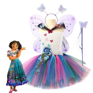 [0717]JHLQ-COS-G Magic Full House Clothing Mirabell Princess Dress Sling Formal Dress Butterfly Wings Summer Girl Tulle Tutu princess dress  girl  79W1