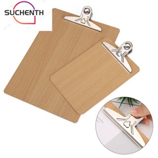 Suchenth คลิปบอร์ด แผ่นโน้ตไม้ อเนกประสงค์ 1 ชิ้น