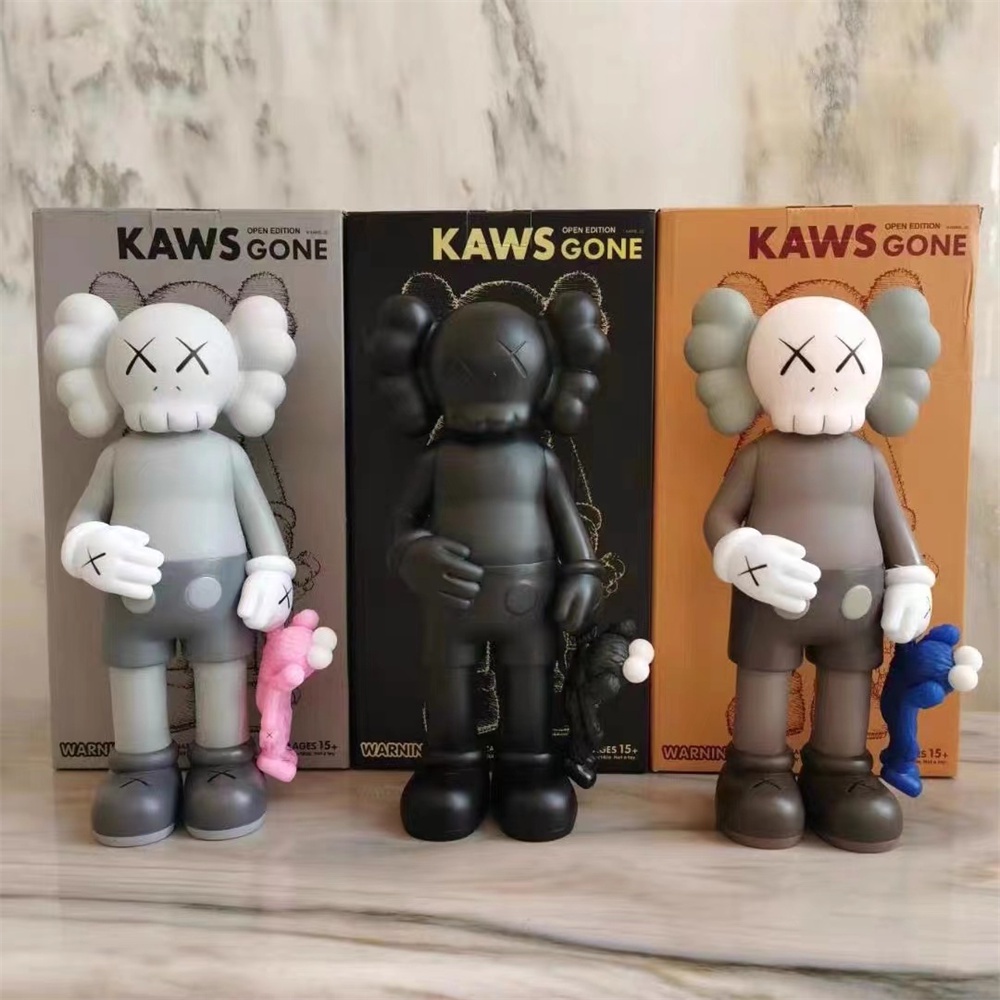 Kaws Open Edition Gone Art ตุ๊กตาของเล่นคอลเลกชันของขวัญวันเกิดสําหรับแฟนๆเด็กผู้ใหญ่