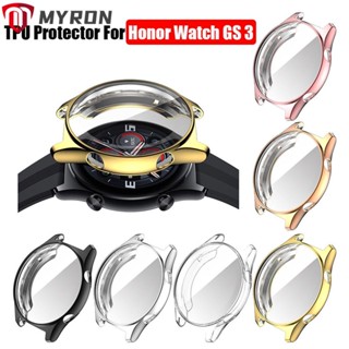 Myron เคสกรอบชุบ TPU สําหรับ Honor Watch GS 3