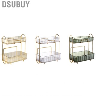 Dsubuy Makeup Organizer 2 Tier Bathroom Countertop Large  Cosmetic Holder Shelf for Bedroom Dresser