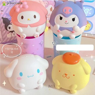 Sanrio ของเล่นการ์ตูน Cinnamoroll Kuromi Mymelody สกุชชี่ขายด่วนจำลอง