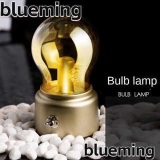 Blueming2 โคมไฟตั้งโต๊ะ LED แบบพกพา ชาร์จ USB สําหรับตกแต่งห้องนอน