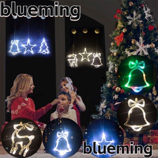 Blueming2 Jingling Bell โคมไฟกลางคืน สําหรับตกแต่งตู้ หน้าต่าง คริสต์มาส