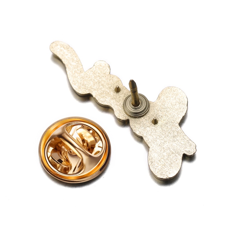 เครื่องประดับ เข็มกลัด โลหะผสม รูปข้อความ Emotional Expression Statement สําหรับเพื่อน เสื้อผ้า - รูปที่ 3