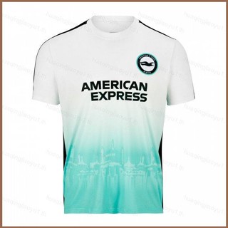 เสื้อยืด แขนสั้น ลาย HQ1 2023-2024 Brighton Europa League Jersey พลัสไซซ์ QH1