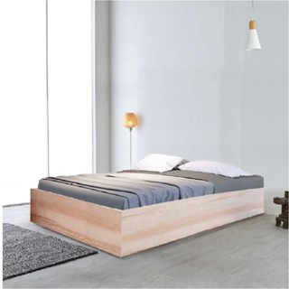 [กทม. 3-5 วัน ส่ง] Koncept furniture เตียง 5 ฟุต KC-PLAY รุ่น BEDIS สีไม้อ่อน (156 X 203 X 30 ซม.)