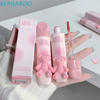 Bernardo ลิปสติก ลิปกลอส เนื้อลิขวิด กันน้ํา ติดทนนาน 6 สี สําหรับนักเรียน