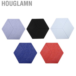 Houglamn 12Pcs  Absorbing Wedges Beveled Edge Acoustic Panels for Recording Studio