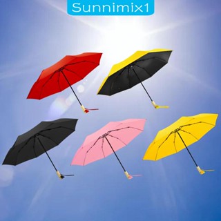 [Sunnimix1] ร่มกันแดด กันฝน 8 ซี่ กันน้ํา กันลม แบบพกพา สําหรับเดินทาง กิจกรรมกลางแจ้ง เดินป่า