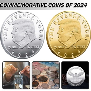 Donald Trump 2024 Commemorative Coin THE REVENGE TOUR Coins Novelty Coin Gift