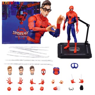 โมเดลฟิกเกอร์ Spider Man Sv T8 Spider Man ขยับข้อต่อได้ ของเล่นสะสม สําหรับเด็ก