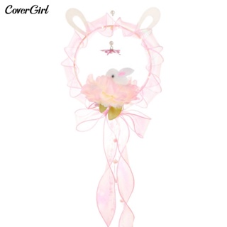 Covergirl จี้โคมไฟกระต่าย แฮนด์เมด Diy หลากสี สําหรับตกแต่งเทศกาลไหว้พระจันทร์กลางฤดูใบไม้ร่วง เทศกาลจีน