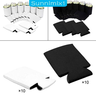 [Sunnimix1] ปลอกหุ้มกระป๋องเบียร์ ระบายความร้อน 10 ชิ้น