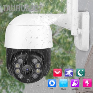 Taurus307 1080P Wifi กล้อง PTZ 8 ไฟ IP66 กันน้ำ Human Detect Full Color Night Vision สำหรับ Home Security 100-240V