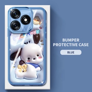 Ybd เคสโทรศัพท์มือถือแบบนิ่ม TPU ใส กันรอยเลนส์กล้อง ลายการ์ตูนน่ารัก สําหรับ Infinix Tecno Spark 10 10C KI5q KI5k