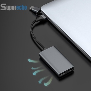 การ์ดจับภาพวิดีโอ HD เป็น USB3.0 Type C สําหรับ Youtube Live [superecho.th]