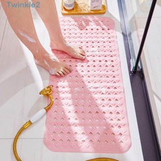 Twinkle เสื่อกันลื่น ทนทาน ปลอด BPA 88x40 ซม. พร้อมถ้วยดูด สําหรับห้องน้ํา ห้องครัว