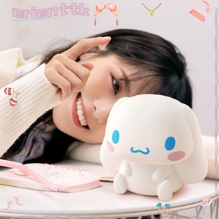 Orienttk โคมไฟข้างเตียง ลายการ์ตูน Cinnamoroll น่ารัก ชาร์จ USB พร้อมรีโมตคอนโทรล สําหรับครัวเรือน