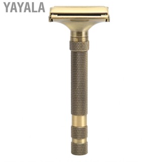 Yayala Double Edge Beard Trimmer Portable Safety Manual Metal For Home